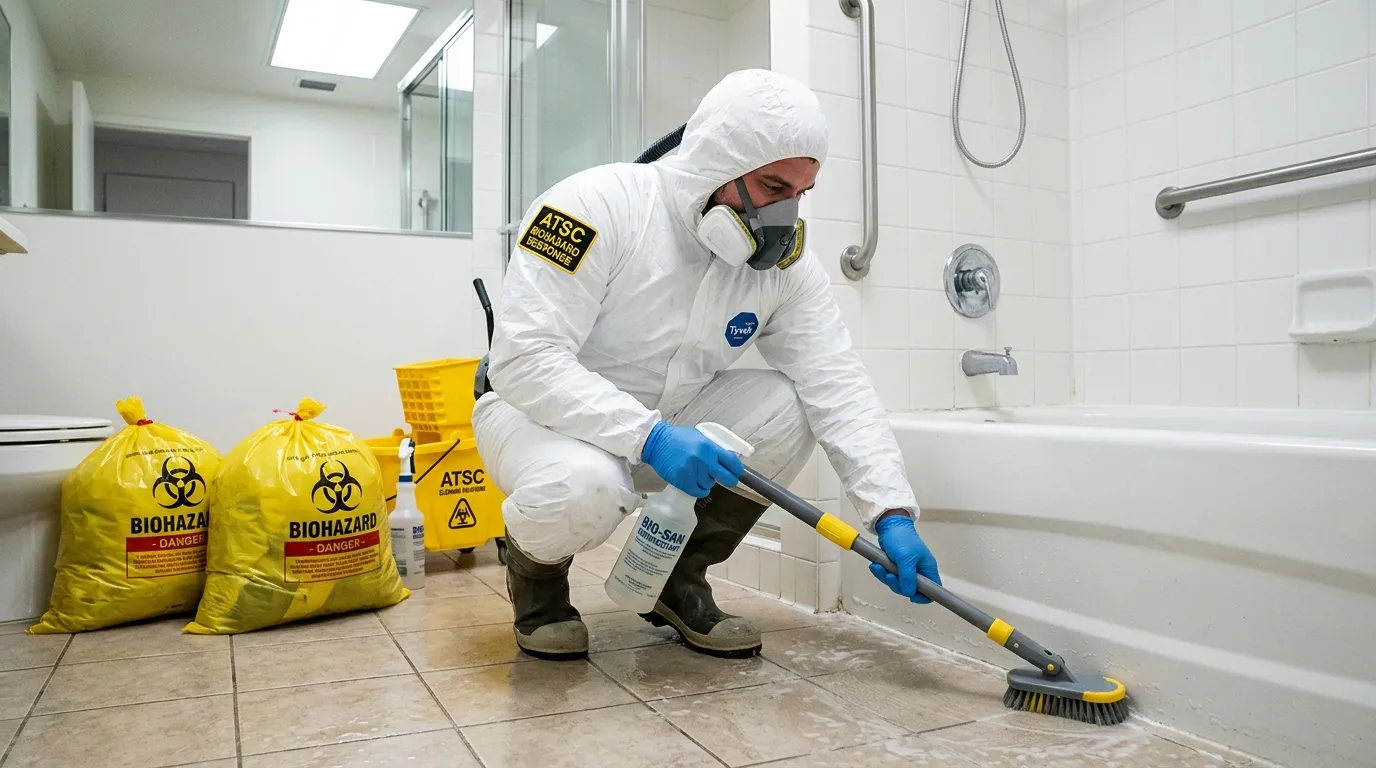 Decontamination equipment deployed for Blood Cleanup in Weigelstown